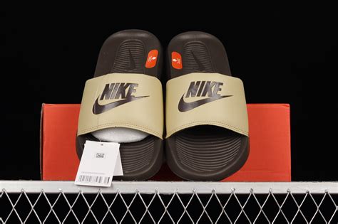 Nike Victori One Slide Wheat Grass Baroque Brown CN9675-701 - Nike ...