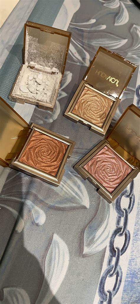 Buy HUDAMOJI ROSE Highlighter Makeup Palette, Waterproof & Long Lasting ...