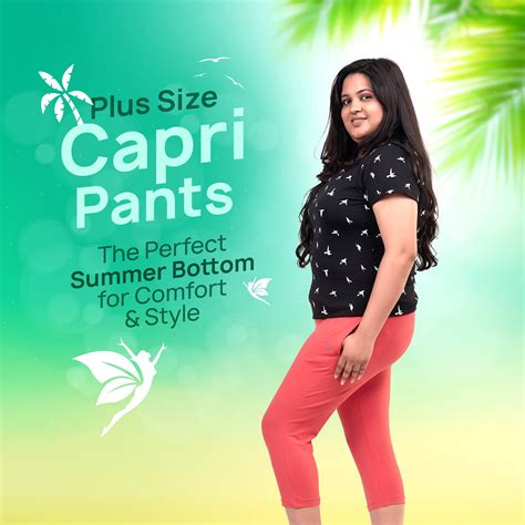 Plus Size Capri Pants: The Perfect Summer Bottoms – Comfort Lady ...