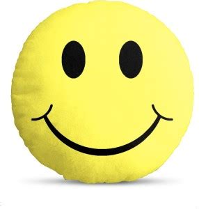 Kesar Enterprises Emoticon Emoji Smiley Cushion Pillow Polyester Fibre ...