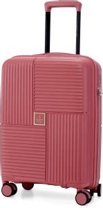 NASHER MILES Singapore Hard-Sided Polypropylene Cabin Luggage Rose Gold ...