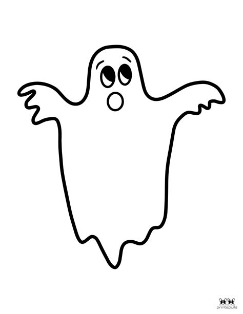 Ghost Coloring Sheet