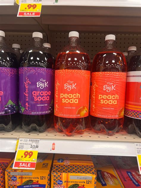 Big K Soda Pop Deals on 2 Liter and 6 ct Bottles at Kroger! - Kroger Krazy