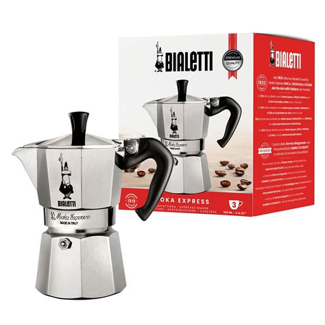 Bialetti - Moka Express: Iconic Stovetop Espresso Maker, Makes Real ...