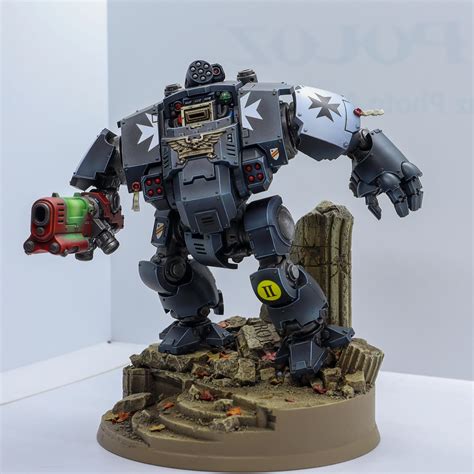 Completed Black Templars Redemptor Dreadnought :) : r/Warhammer40k