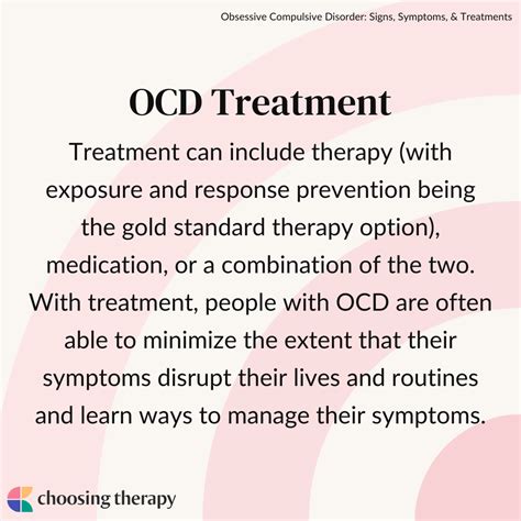 Obsessive Compulsive Disorder Treatment