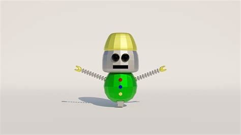Cartoon Low Poly Robot 的图像结果