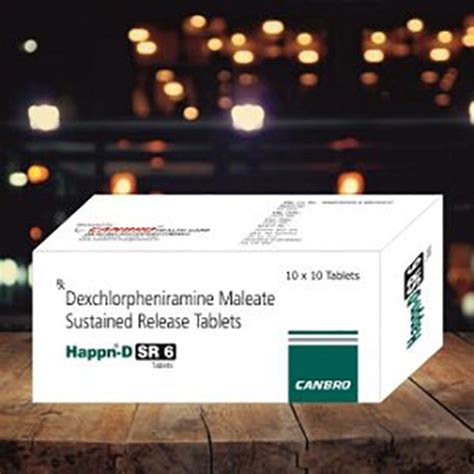 HAPPN-D SR 6 Tablets Canbro Healthcare