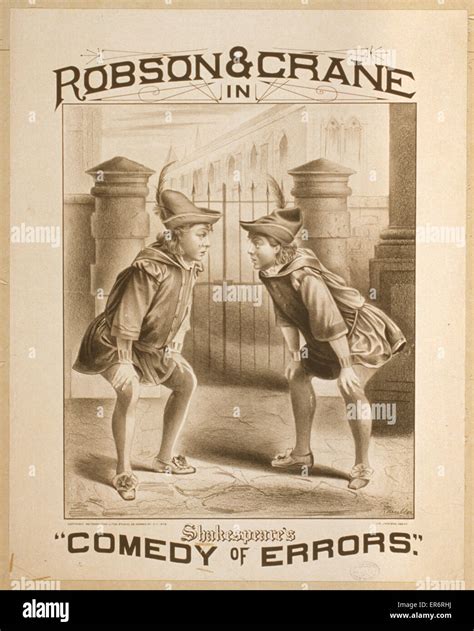 Comedy of errors poster hi-res stock photography and images - Alamy