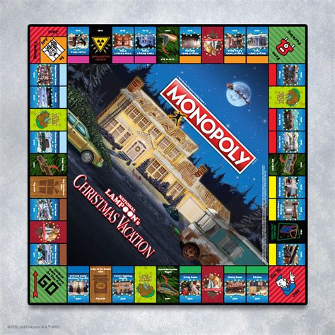 Monopoly Collectors Edition: National Lampoons Christmas Vacation Board ...