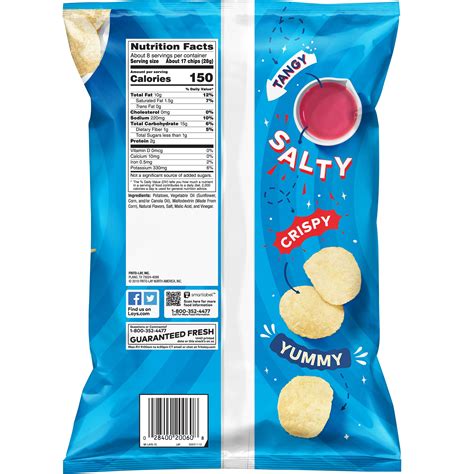 Lays Salt & Vinegar Potato Chips - 7.75 oz Bag Philippines | Ubuy