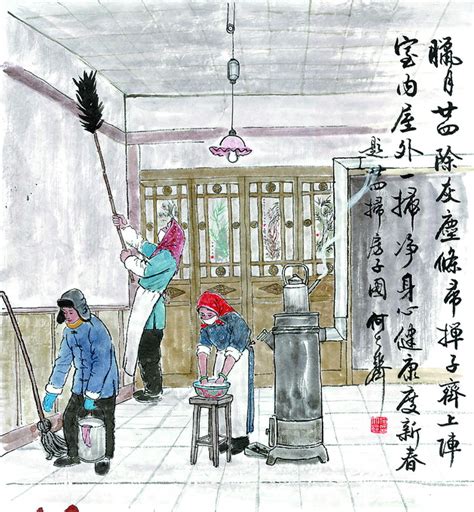 腊月二十四扫房子，早年间老北京家庭“除陈布新”分工明确 | 北晚新视觉