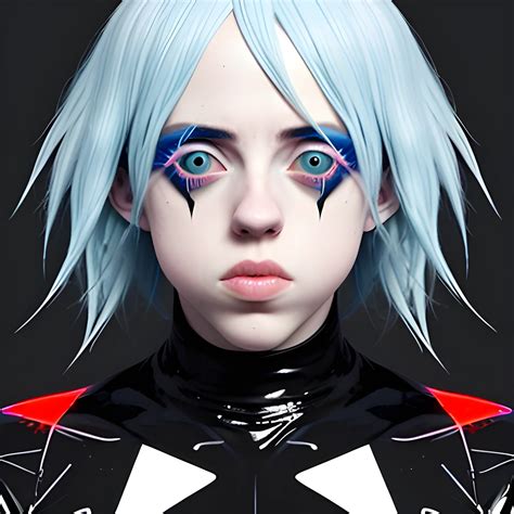 Create Billy Eilish in a Latex Suite - Arthub.ai