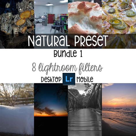Lightroom Presets for Mobile & Desktop 8 Adobe Lightroom Filters for ...