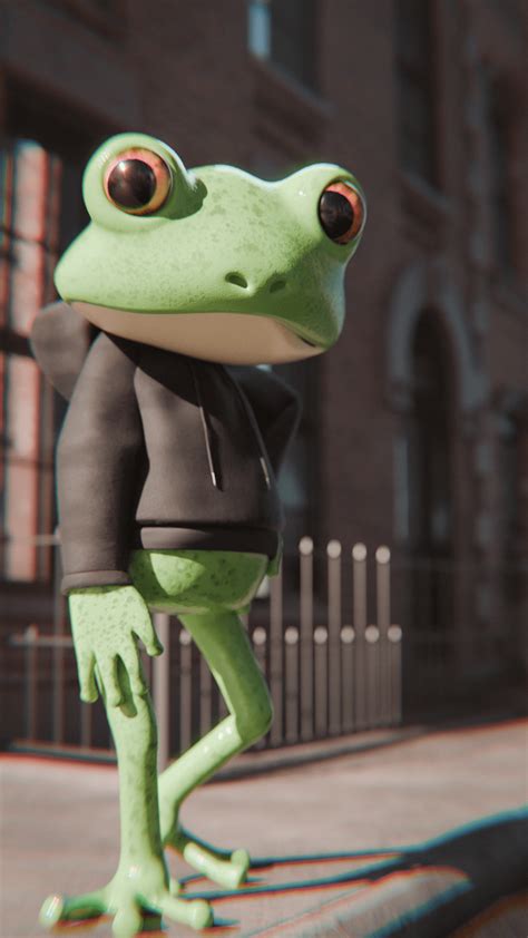 The Frog : r/blender