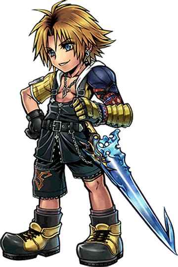 Image result for Tidus Dissidia Portrait