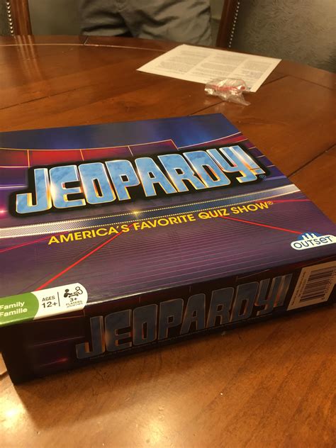 Non-multiple choice Jeopardy board game! : r/Jeopardy
