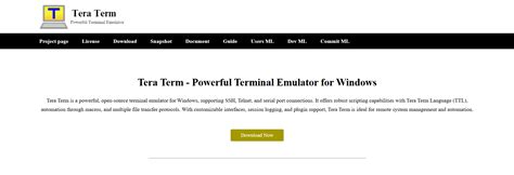 Image result for Tera Term Tutorial