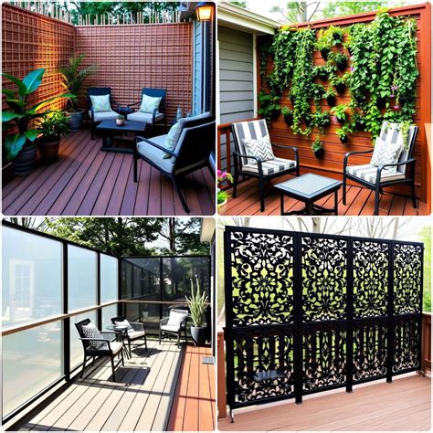 25 Deck Privacy Ideas for A Cozy and Secluded Backyard