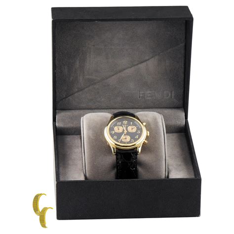 Concord Crystale 18 Karat Yellow Gold Leather Band Watch For Sale at ...