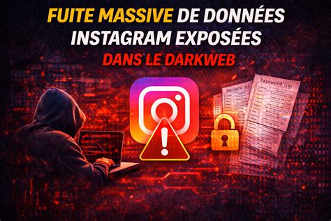 ZATAZ » Fuite massive de données Instagram exposées dans le darkweb