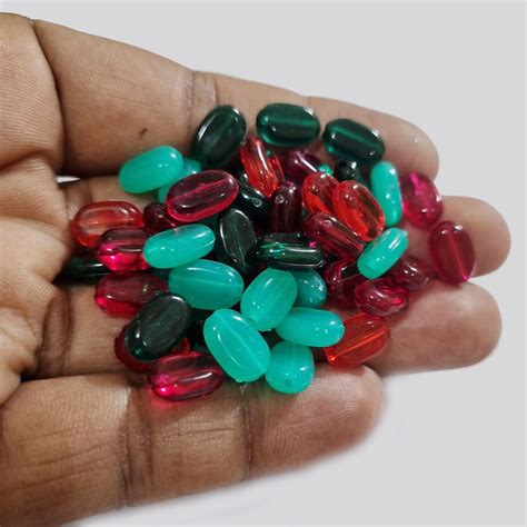 Acrylic Mix Beads 50 Gram bag – Madeinindia Beads