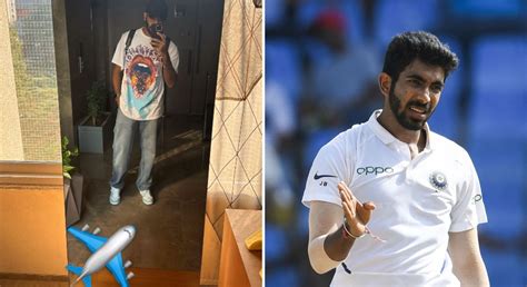 [Picture] Jasprit Bumrah leaves for South Africa ahead of two-match ...