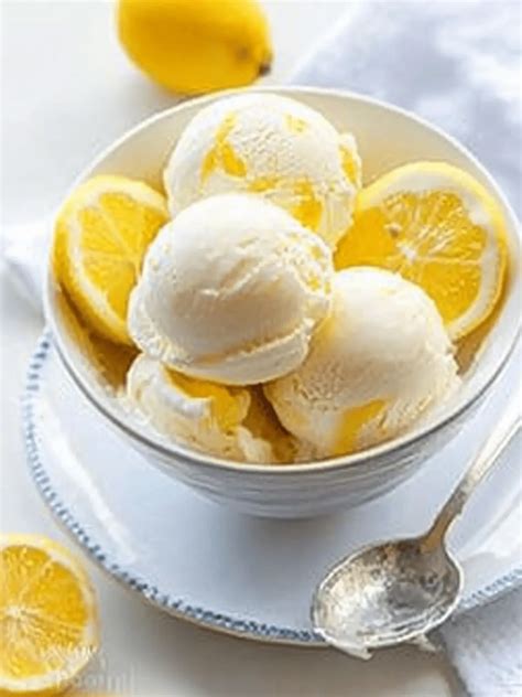 Creamy Lemon Curd Ice Cream – No Churn Bliss Awaits You