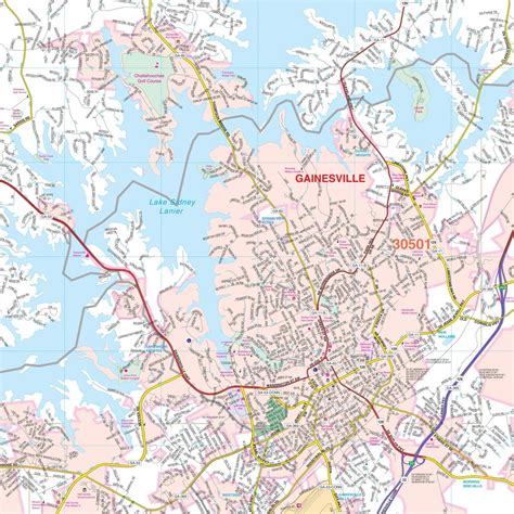 Gainesville Ga City Limits Map