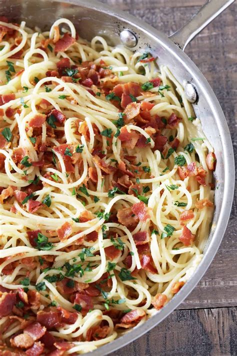Bacon Spaghetti