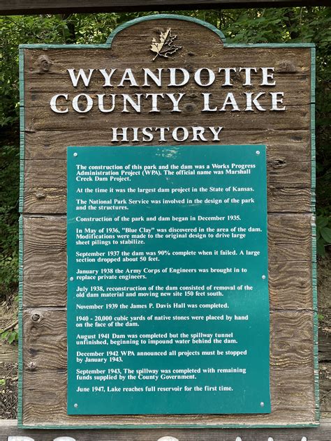 Wyandotte County Lake Park - Kansas City KS - Living New Deal