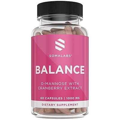 SOMALABS D Mannose with Cranberry Capsules - D-Mannose with India | Ubuy