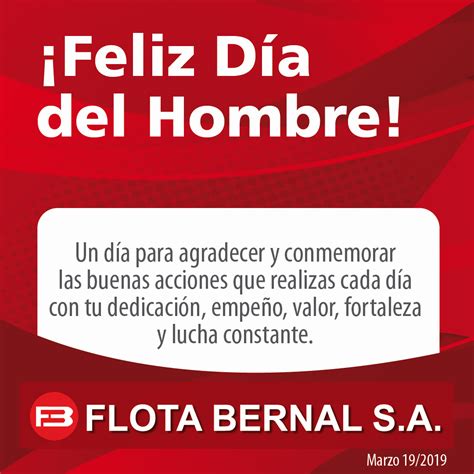 Feliz Dia Del Hombre : Feliz Dia Del Hombre - El 19 de noviembre se ...