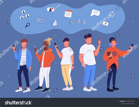 Young People Using Social Media
