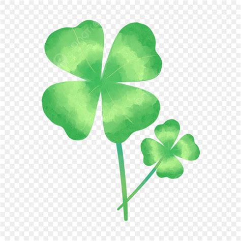 Four Leaf Clover Clipart Transparent Background, Four Leaf Clover ...