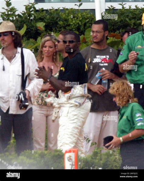 Colin Farrell and Jamie Foxx on location filming Miami Vice, Miami, FL, 7/20/05 Stock Photo - Alamy