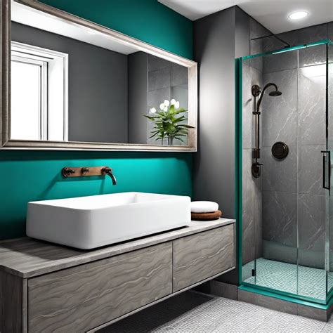 Gray and Teal Bathroom Ideas: Inspiring Concepts for Modern Design