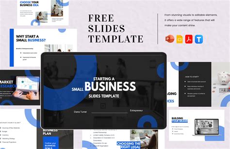 Free Slides Template - Download in PDF, PowerPoint, Google Slides ...