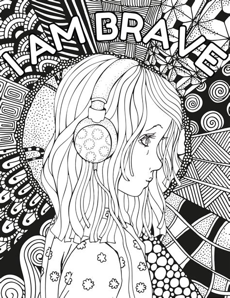 Coloring Pages For Teens