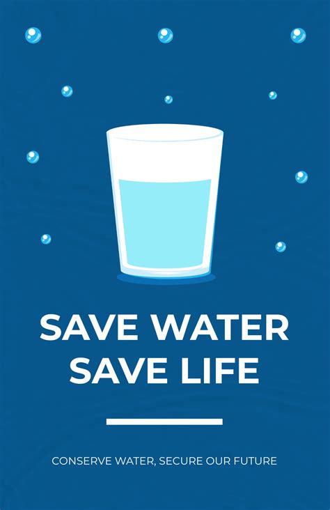 Save Water Save Life Logo