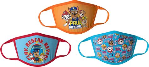 Buy Handcraft Paw Patrol Kids Cloth Face Masks Cotton Pack of 3 ...