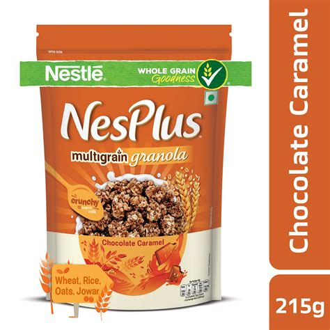 Buy Nestle NesPlus Breakfast Cereal, Multigrain Granola – Chocolate ...