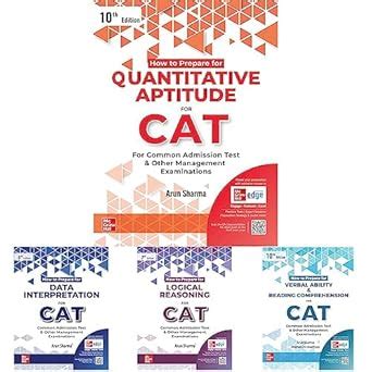 Buy CAT Books by Arun Sharma 2024 ( Set of 4 Books ) | Quantitative ...