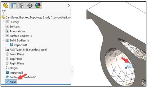Image result for SolidWorks Mixed Mesh Shell Solid