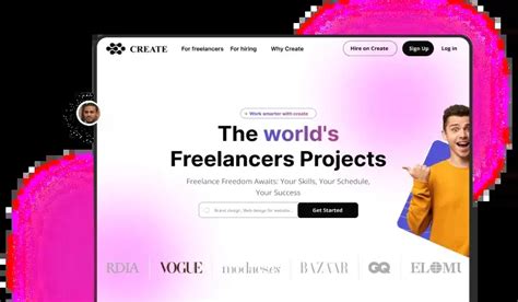 Freelancing Landing Page Portfolio | BMV System Integration