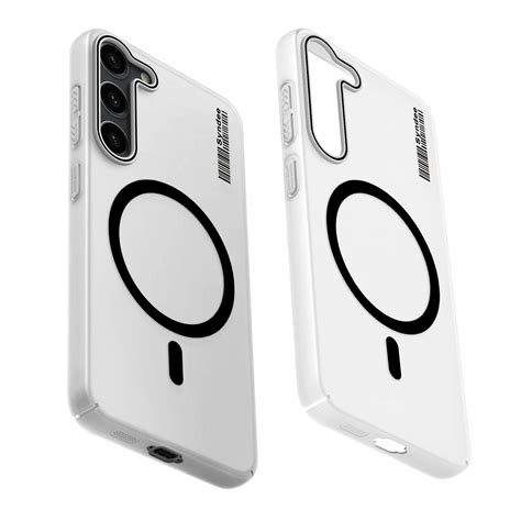 Frosted Sleek Matte Wireless Charging Support Back Cover Case For Sams