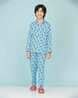 Buy Blue Nightsuit Sets for Boys by SMARTRAHO Online | Ajio.com