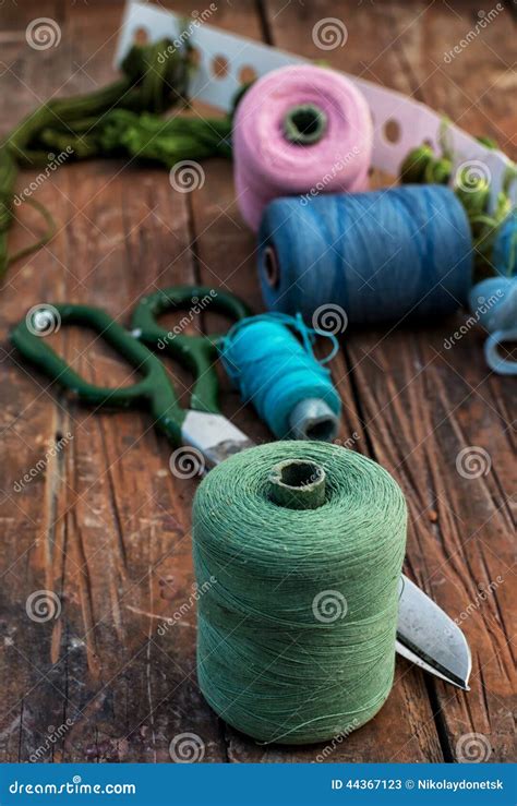 Needlework stock image. Image of coil, ligature, stitch - 44367123