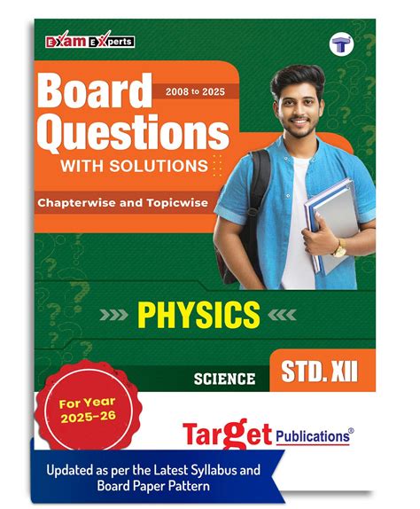 Std 12 Science Board Chapter Wise Questions with Solutions for 2026 ...