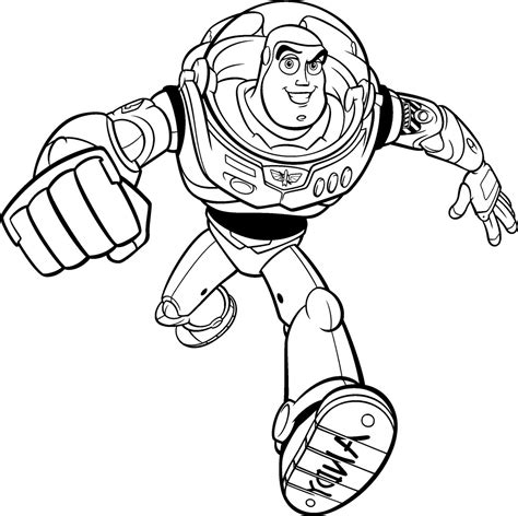 Free Printable Buzz Lightyear Coloring Pages For Kids